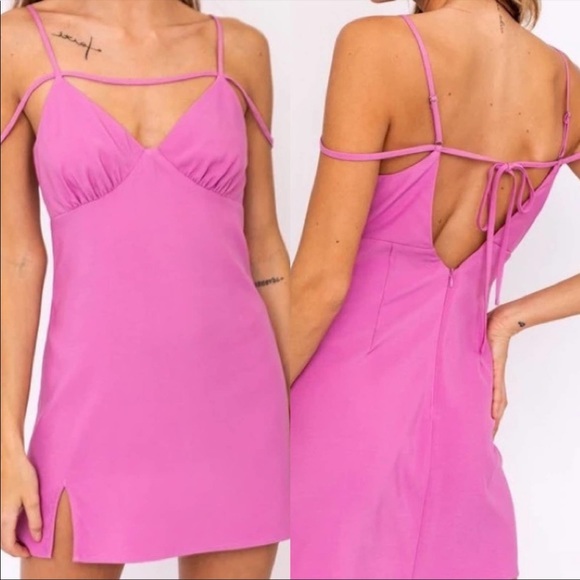 Le Lis strap detail mini dress - Picture 4 of 11